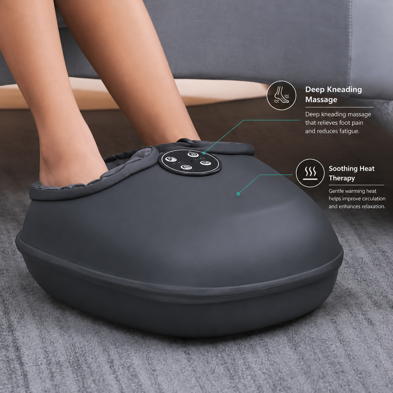 Soft Automatic Foot Massager